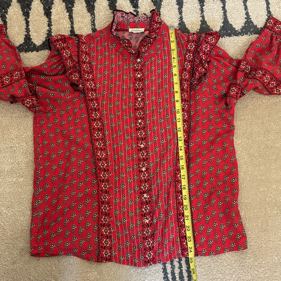 Sundance Button Down Blouse - Picture 6 of 8